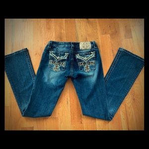 Miss Me Jeans Size 27-Signature Bootcut